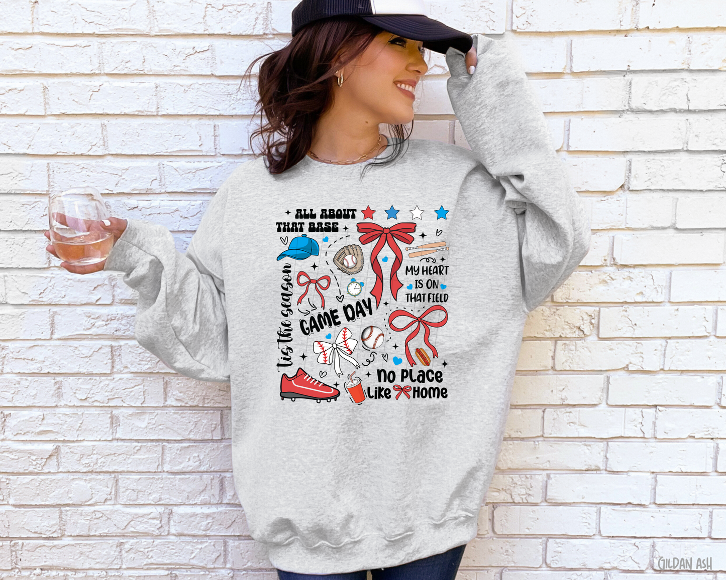 Baseball Retro: Game Day - Sweatshirt