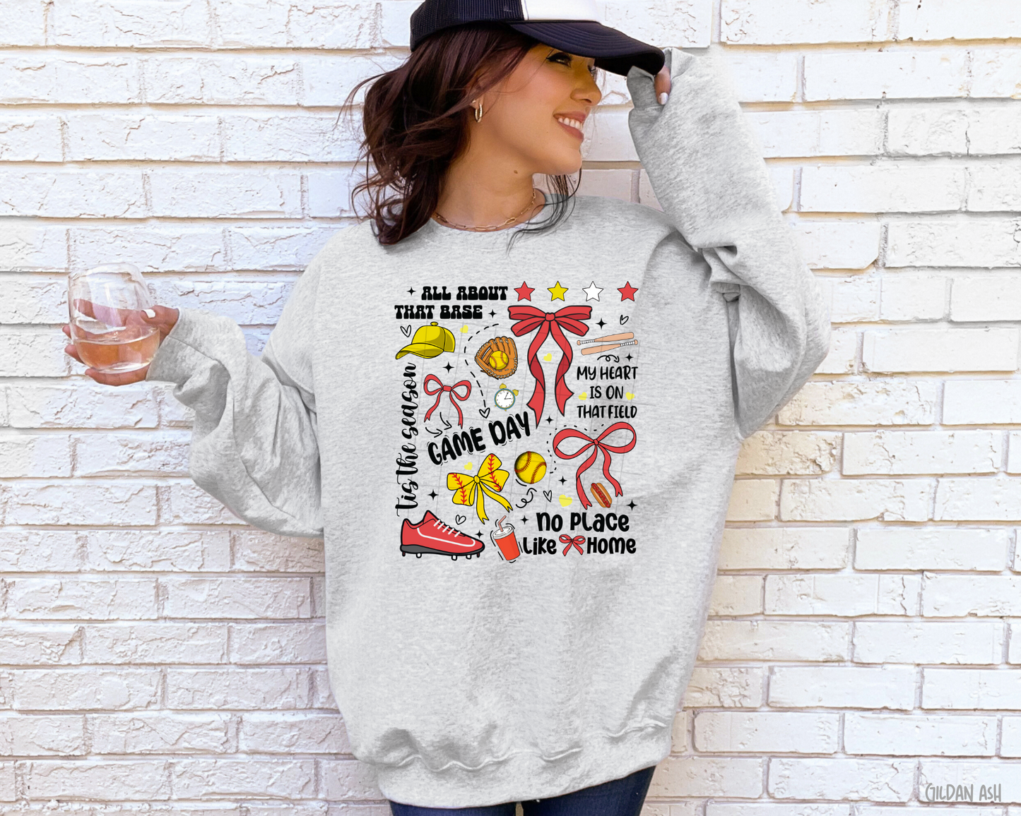 Softball Retro: Game Day - Sweatshirt
