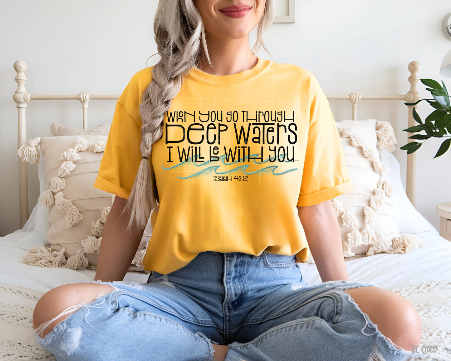 Go Through Deep Waters - Tee