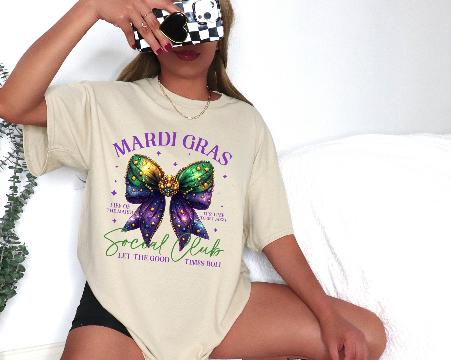 Mardi Gras Social Club - Tee