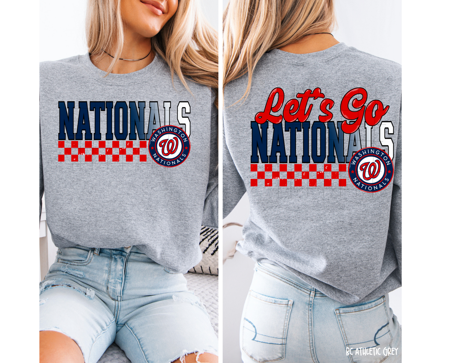 Let's Go Nationals Baseball: Game Day - Tee