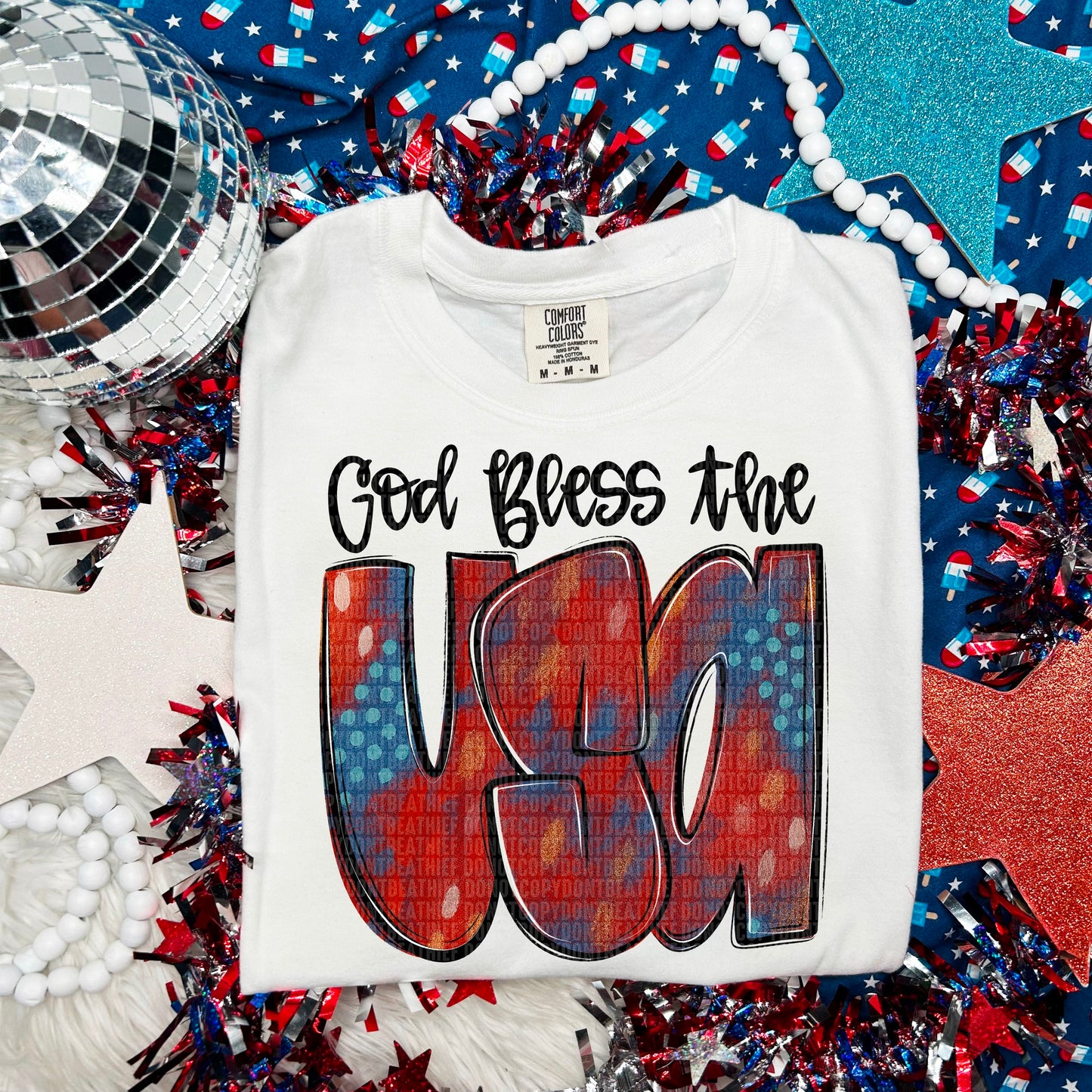 God Bless The USA - Tee