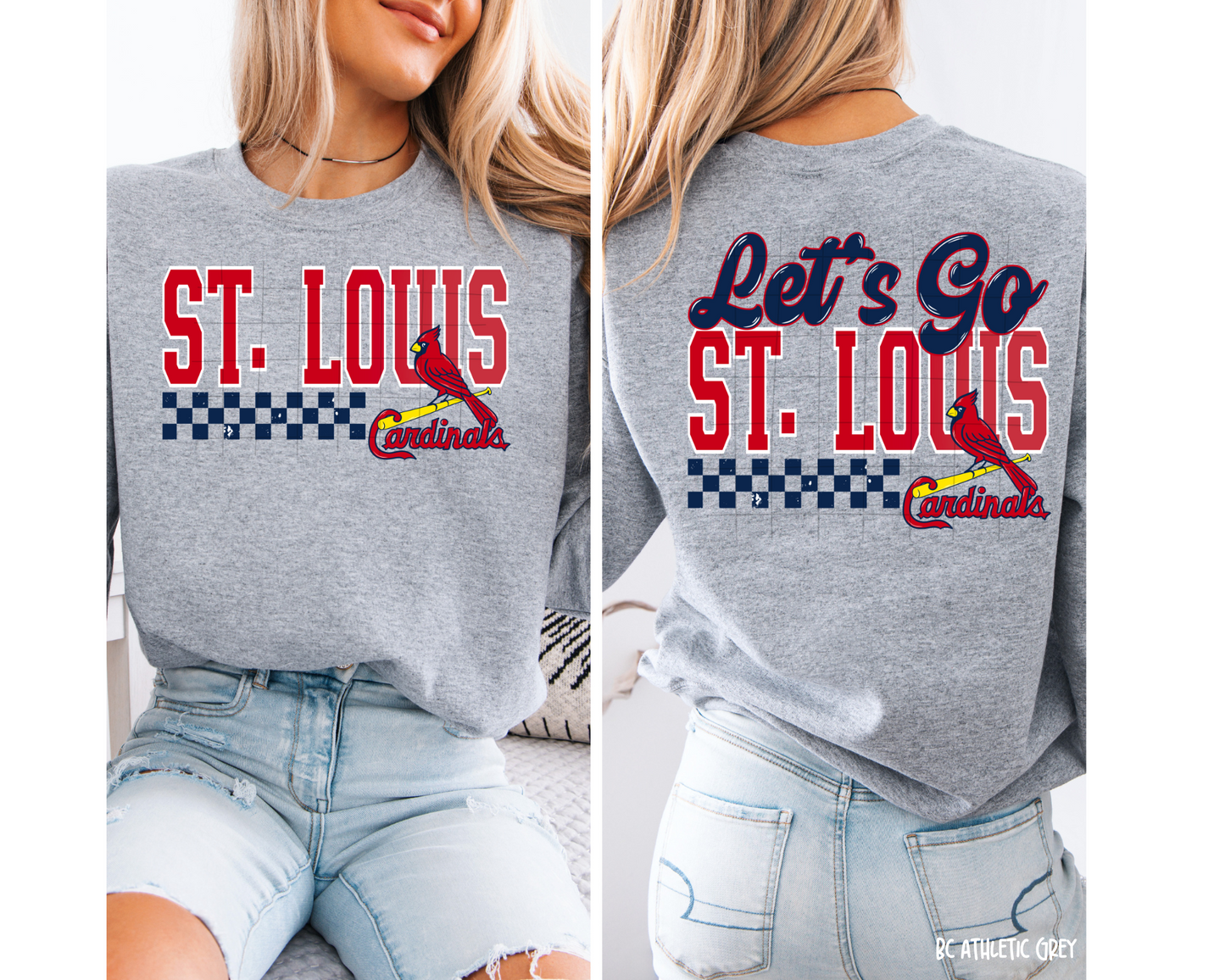 Let's Go St Louis Baseball: Game Day - Tee