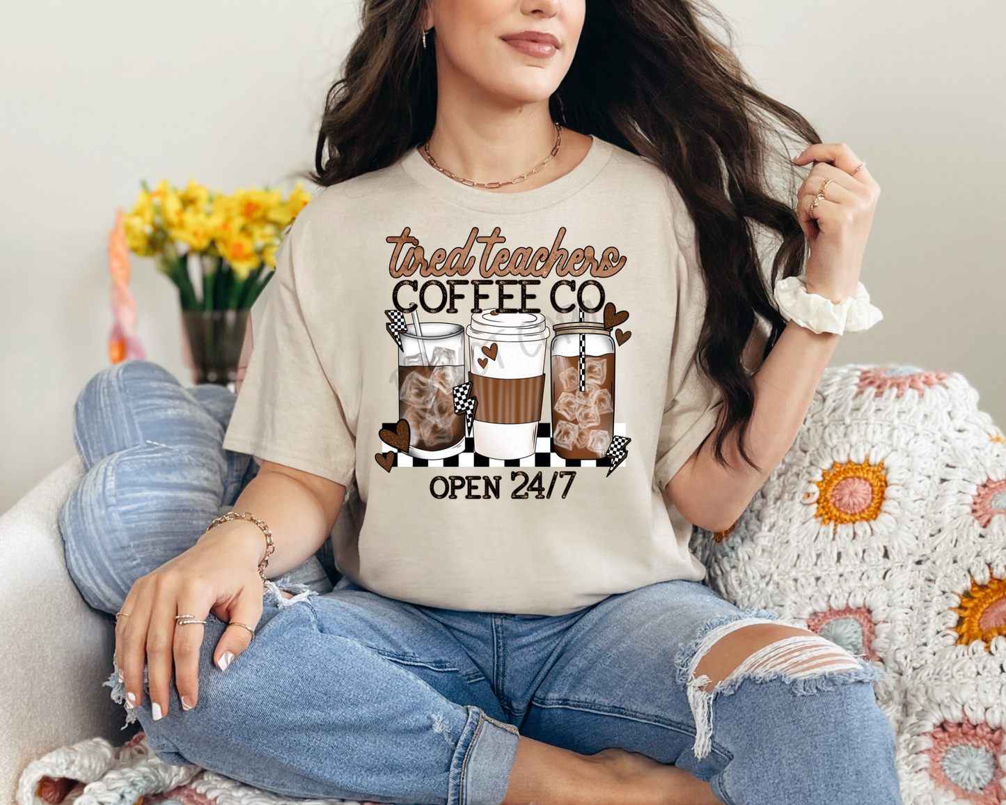 Tired Teachers Coffee Co - Tee