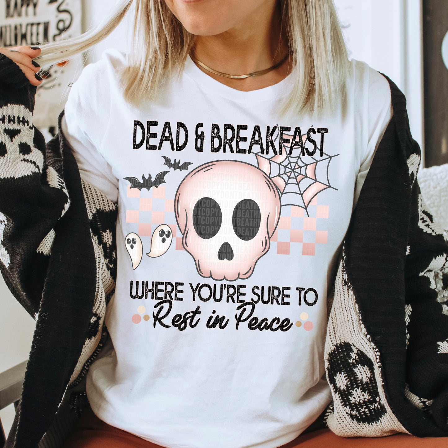 Dead & Breakfast, Rest In Peace - Tee