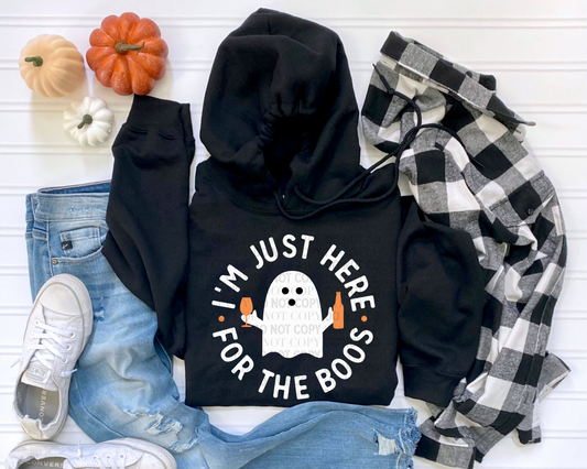 I'm Just Here For The Boos - Hoodie