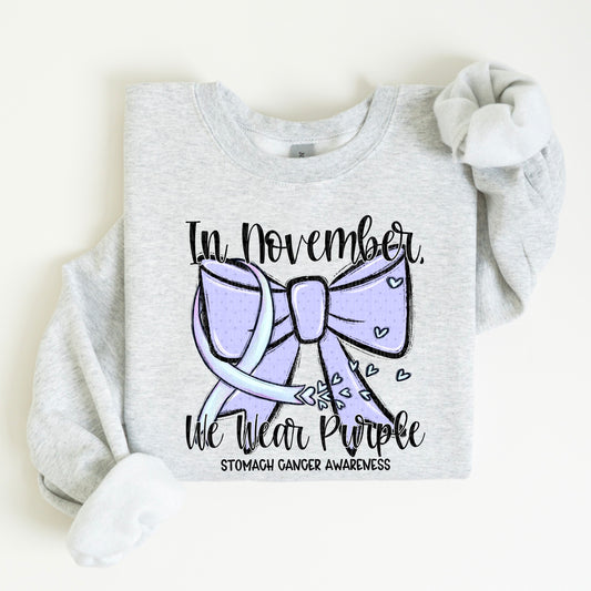 In November We Wear Purple - Sweatshirt
