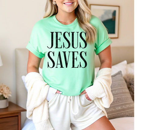 Jesus Saves - Tee