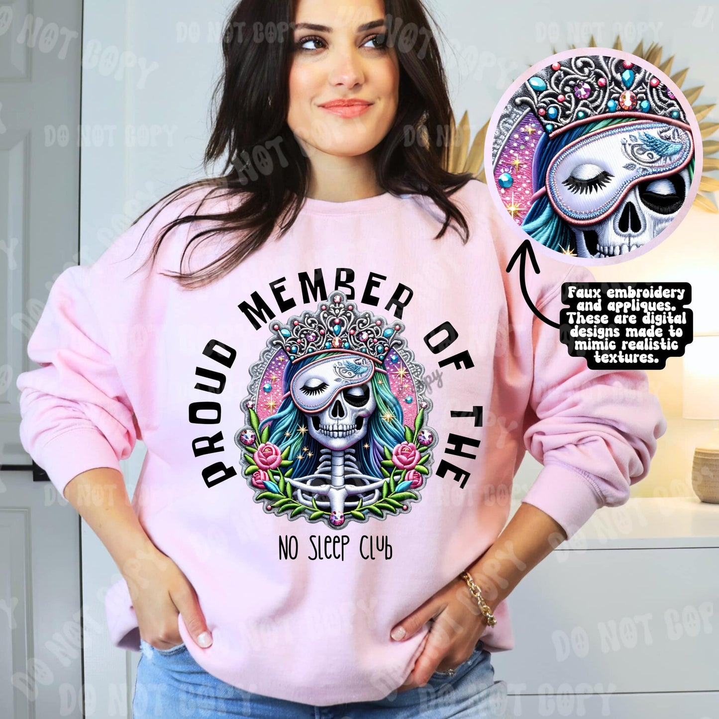 Proud Member Of The No Sleep Club - Sweatshirt