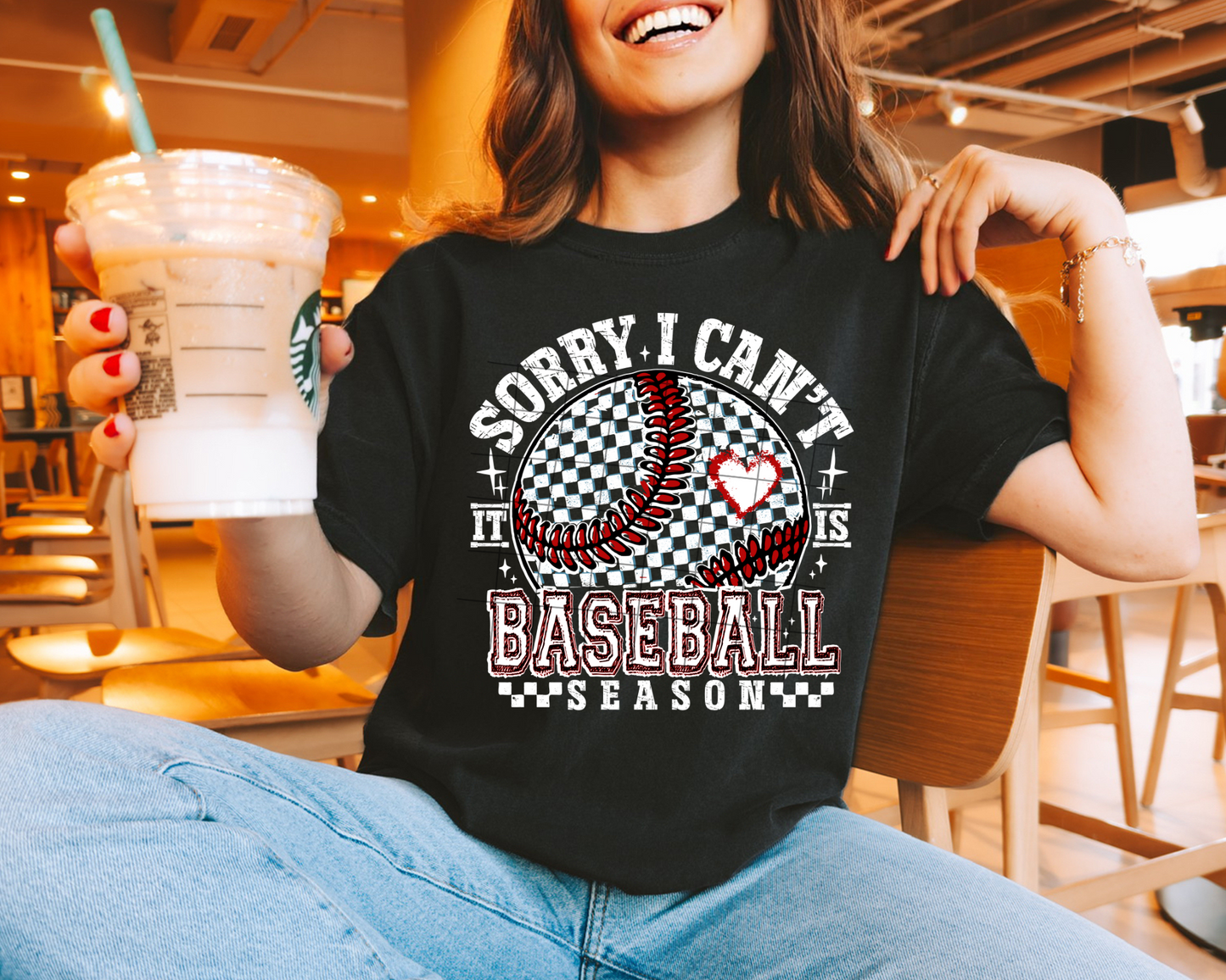 Sorry I Can't It Is Baseball Season - Tee