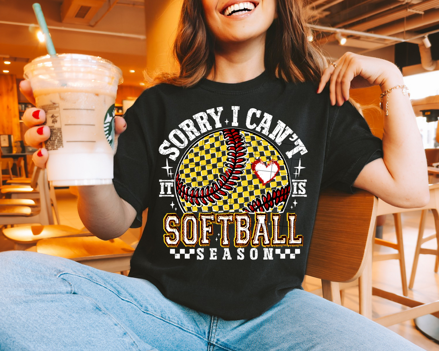 Sorry I Can't It Is Softball Season - Tee