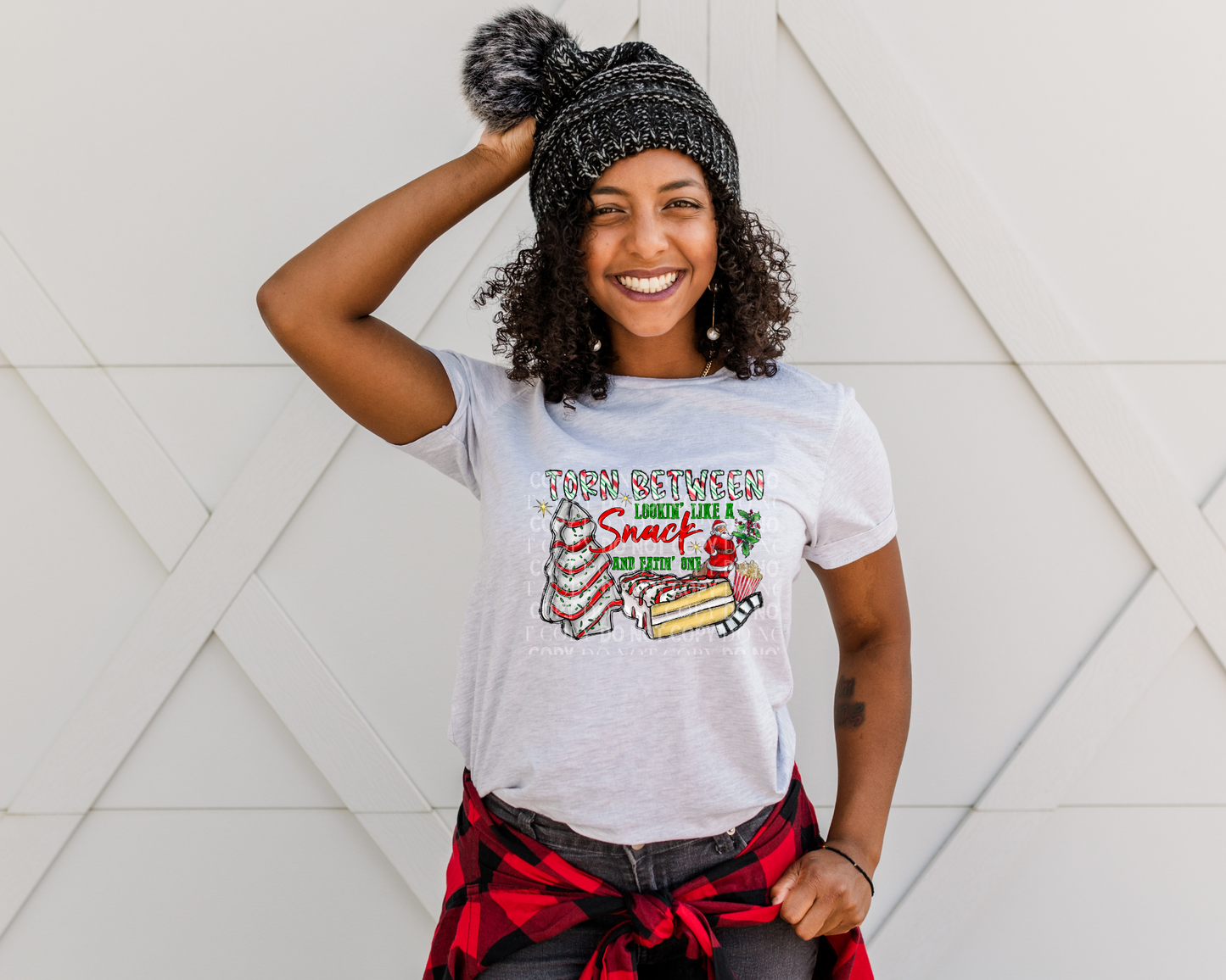 Torn Between Lookin' Like A Snack & Eatin' One - Tee