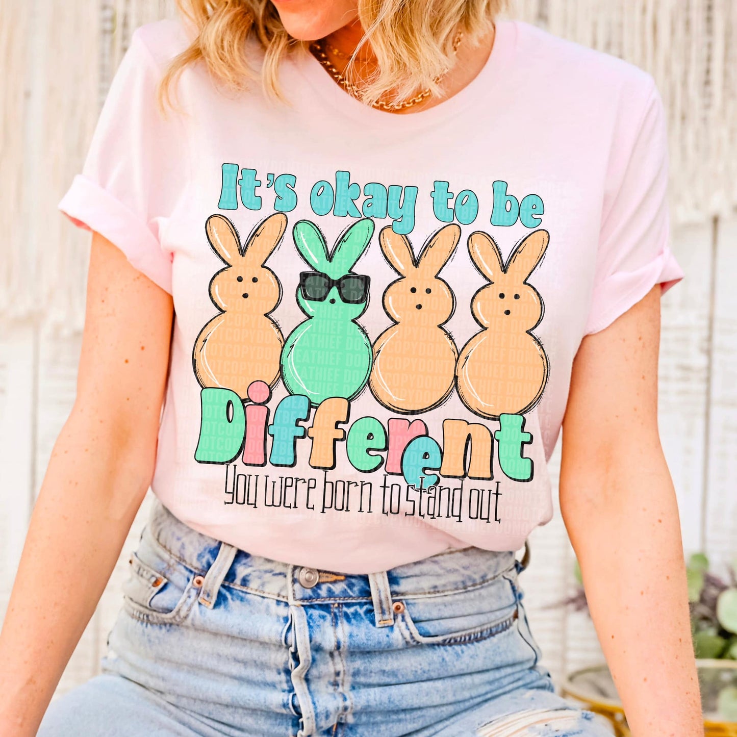 It's Okay To Be Different You Were Born To Stand Out - Tee