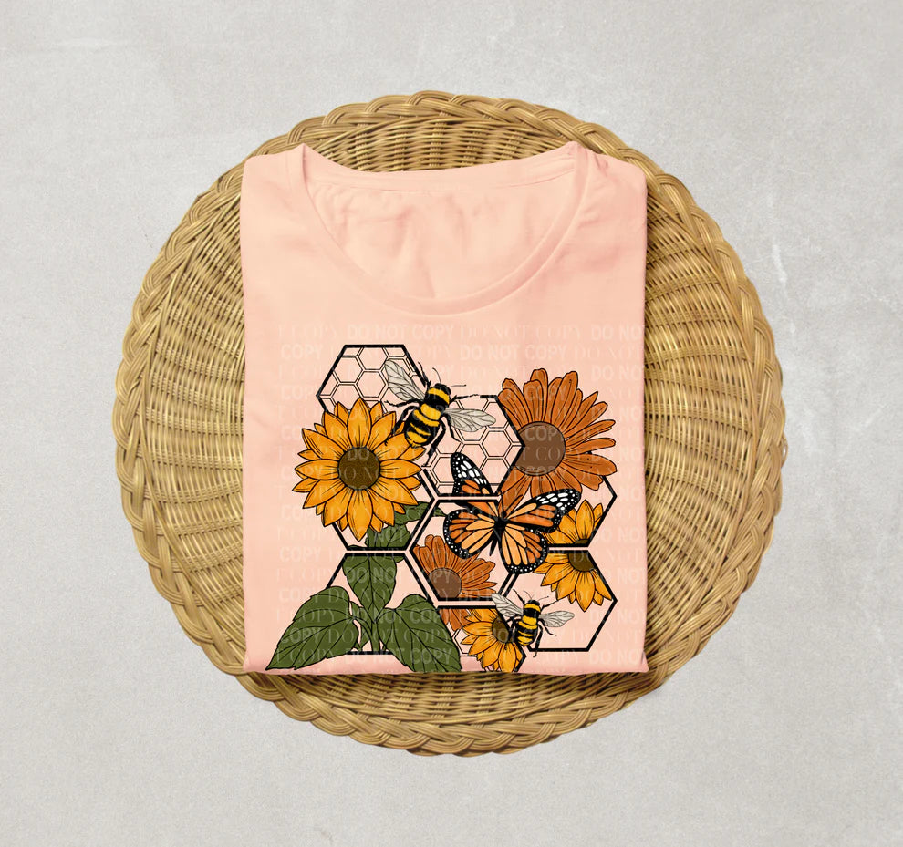 Sunflower Honeycomb