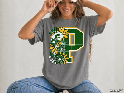 Green Bay Floral: Football Game Day - Tee