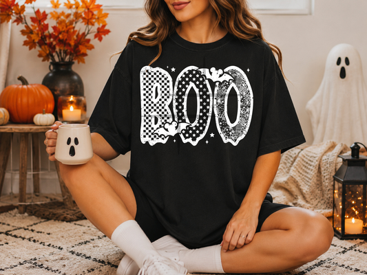 Magical BOO White:  Seasonal Halloween - Tee