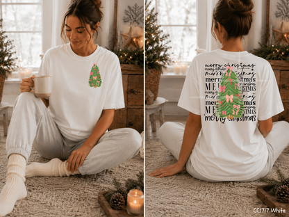 Merry Christmas Tree:  Seasonal Christmas - Tee