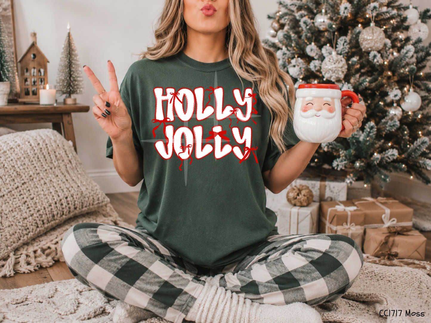 Holly Jolly:  Seasonal Christmas - Tee