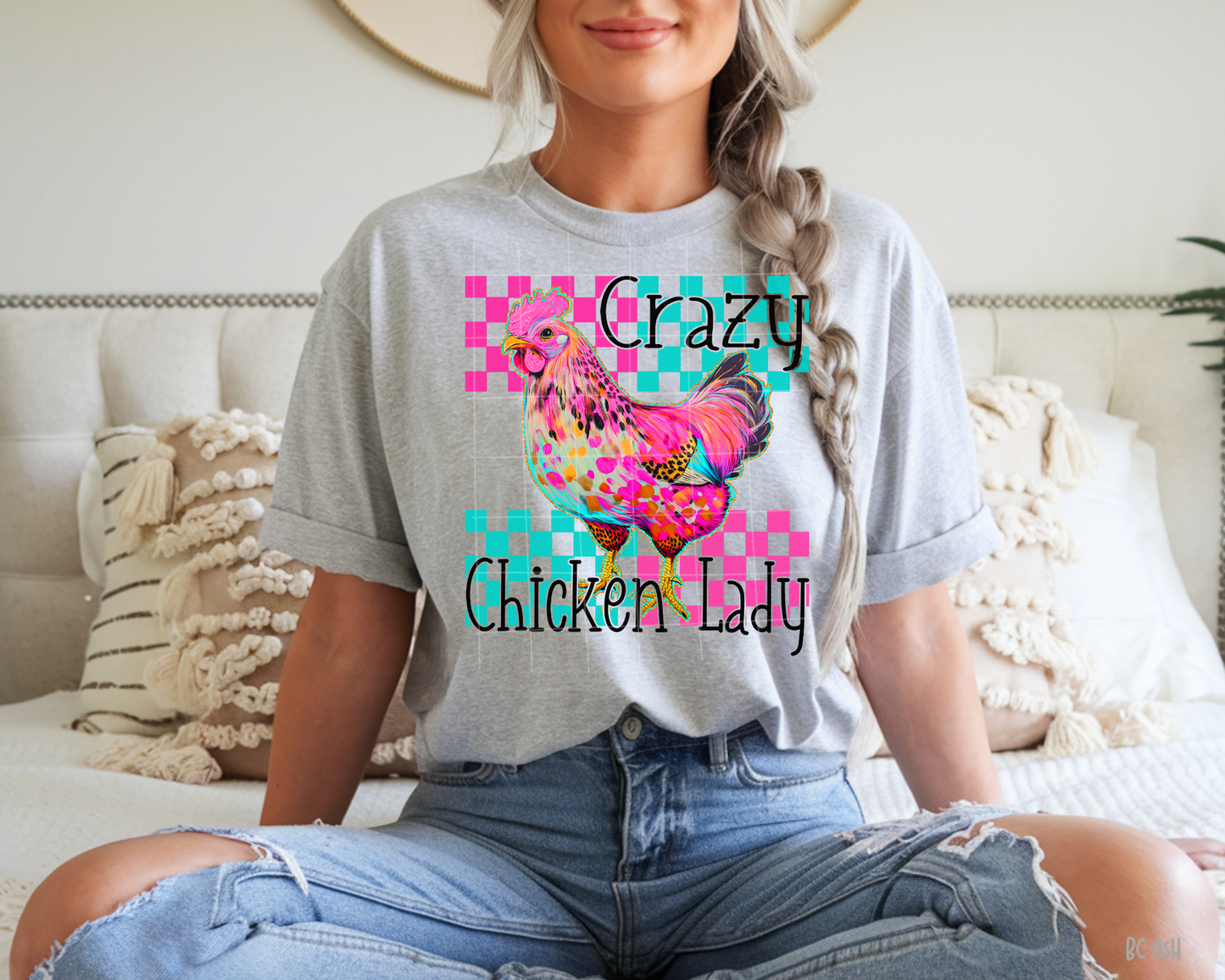 Crazy Chicken Lady - Tee