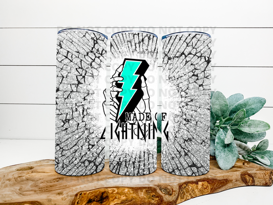 Made Of Lightening Stainless Steel Tumbler