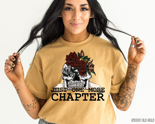 Just One More Chapter Skullie - Tee