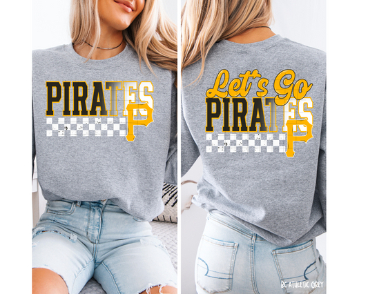 Let's Go Pirates Baseball - Tee