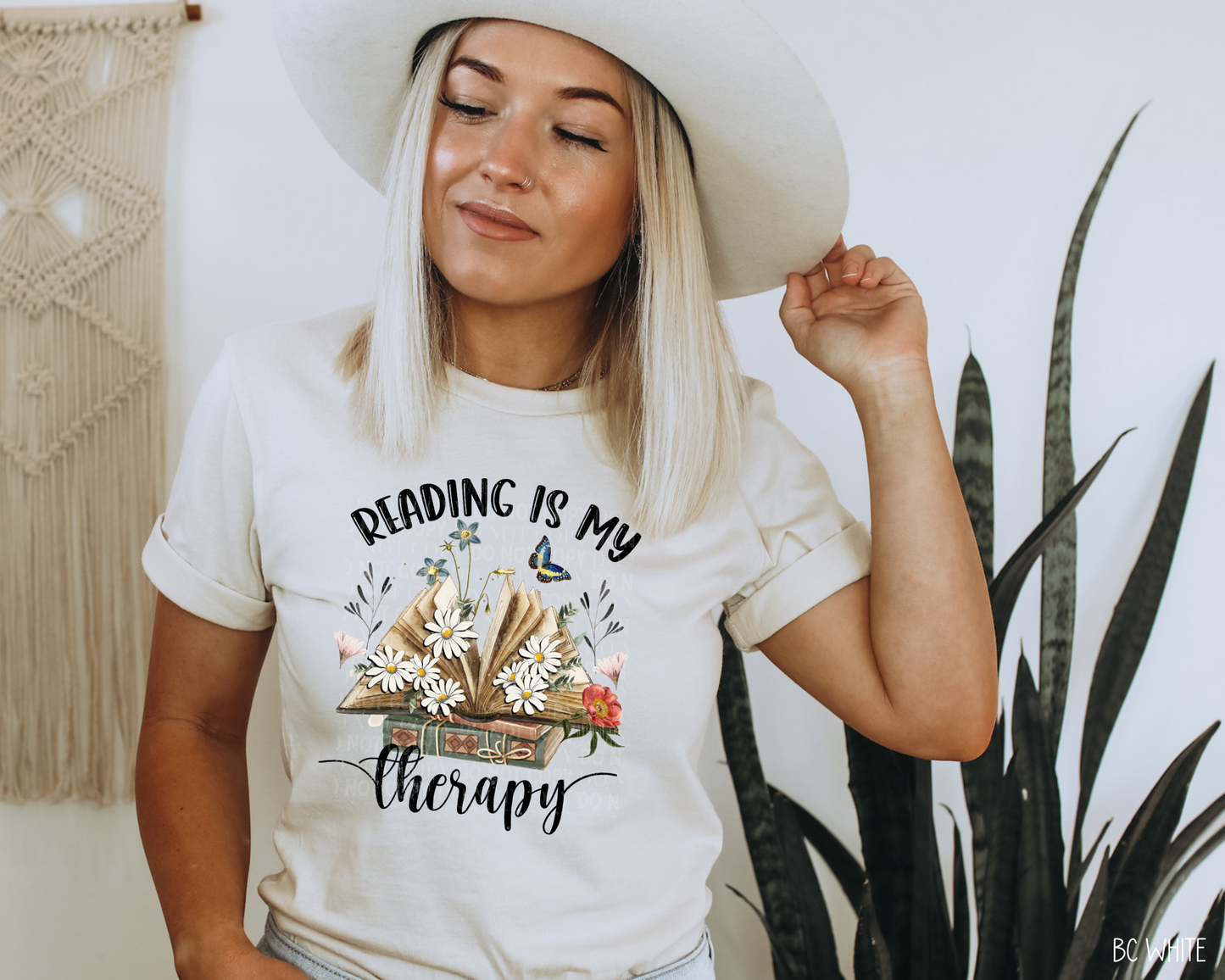 Reading Is My Therapy - Tee