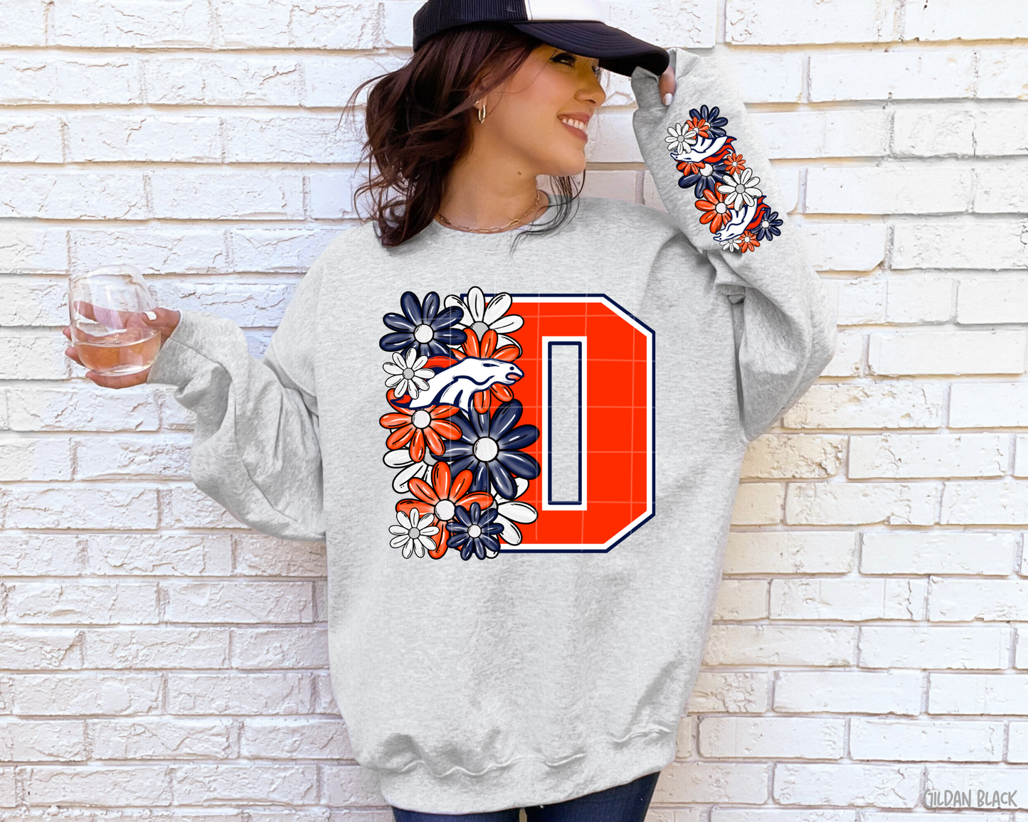 Denver Floral: Game Day - Sweatshirt