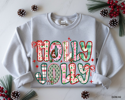 Holy Jolly : Christmas- Sweatshirt