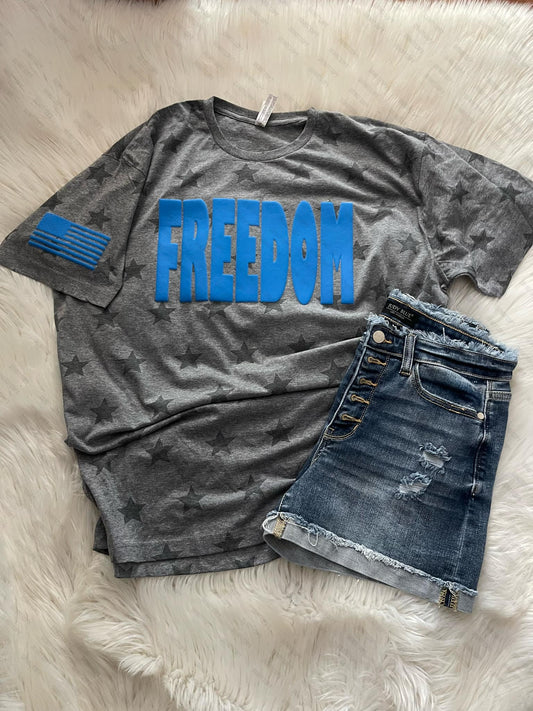 Freedom - Blue Puff