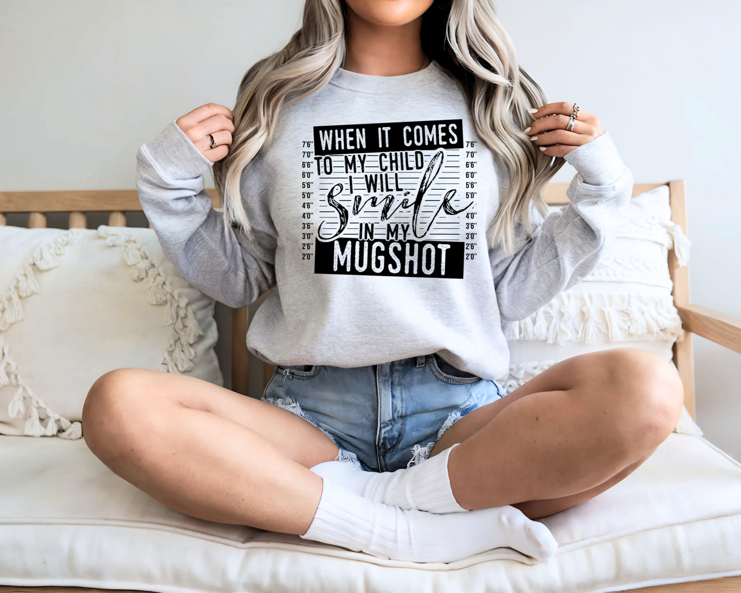 When It Comes To My Child - Snarky Everyday Sweatshirt