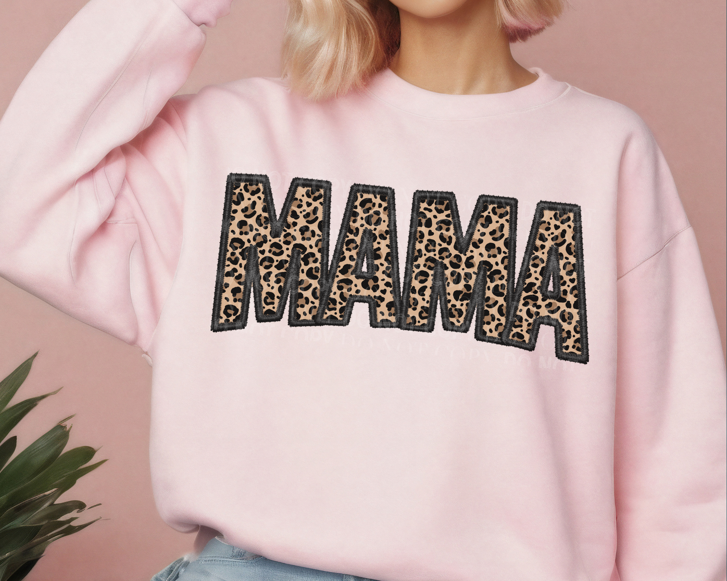Mama - Leopard Sweatshirt