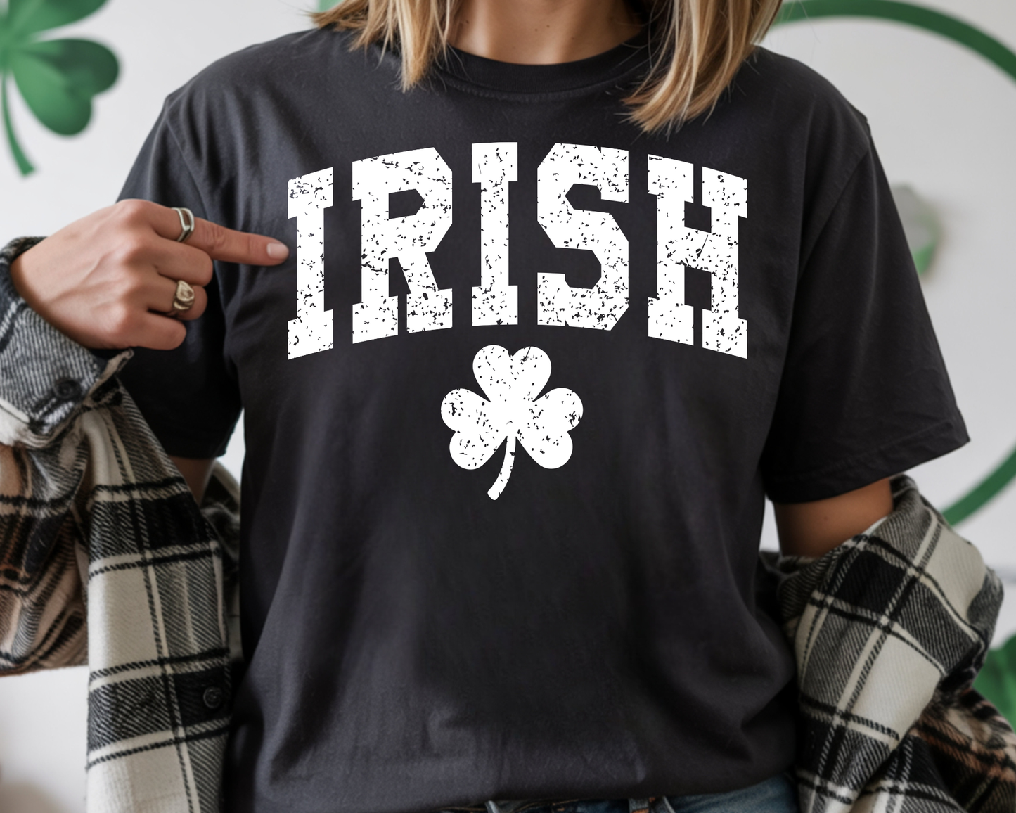 Irish WHITE: St Patrick's Day - Tee