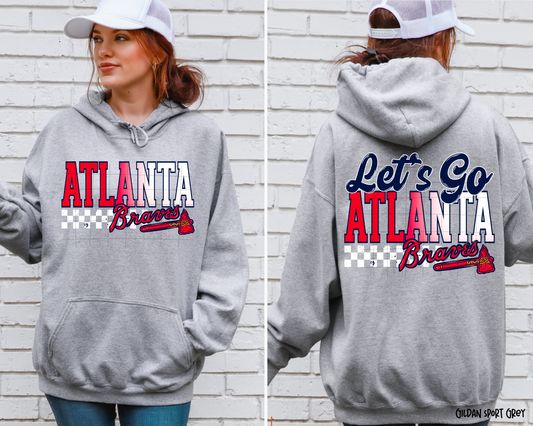 Let's Go Braves Baseball - Hoodie
