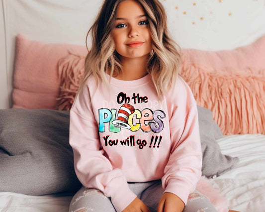 Oh The Places You Will Go - RAA - Toddler Sweatshirt