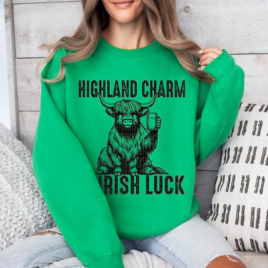 Highland Charm & Irish Luck - Sweatshirt