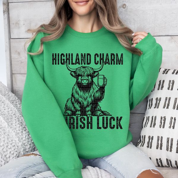 Highland Charm & Irish Luck - Sweatshirt