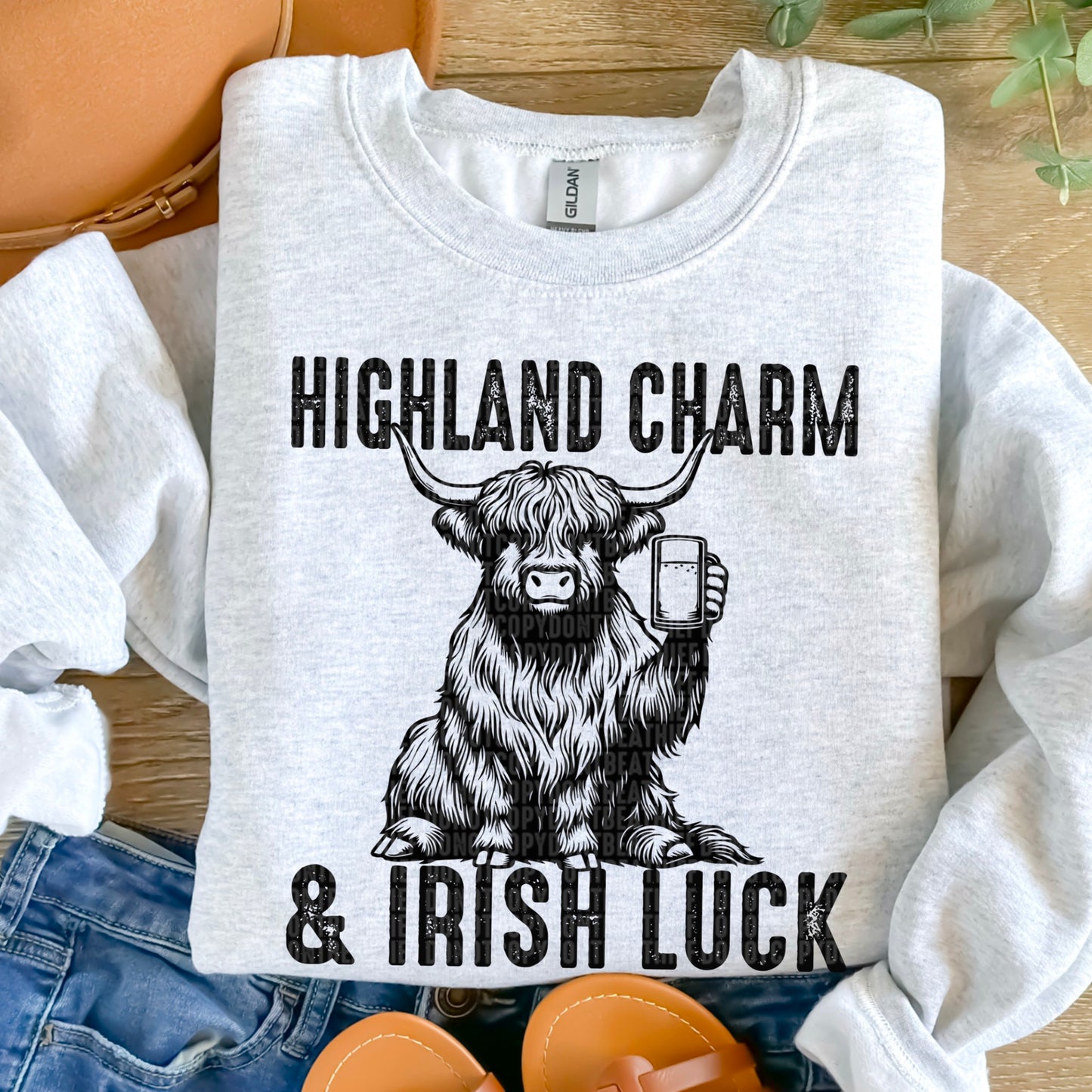 Highland Charm & Irish Luck - Sweatshirt