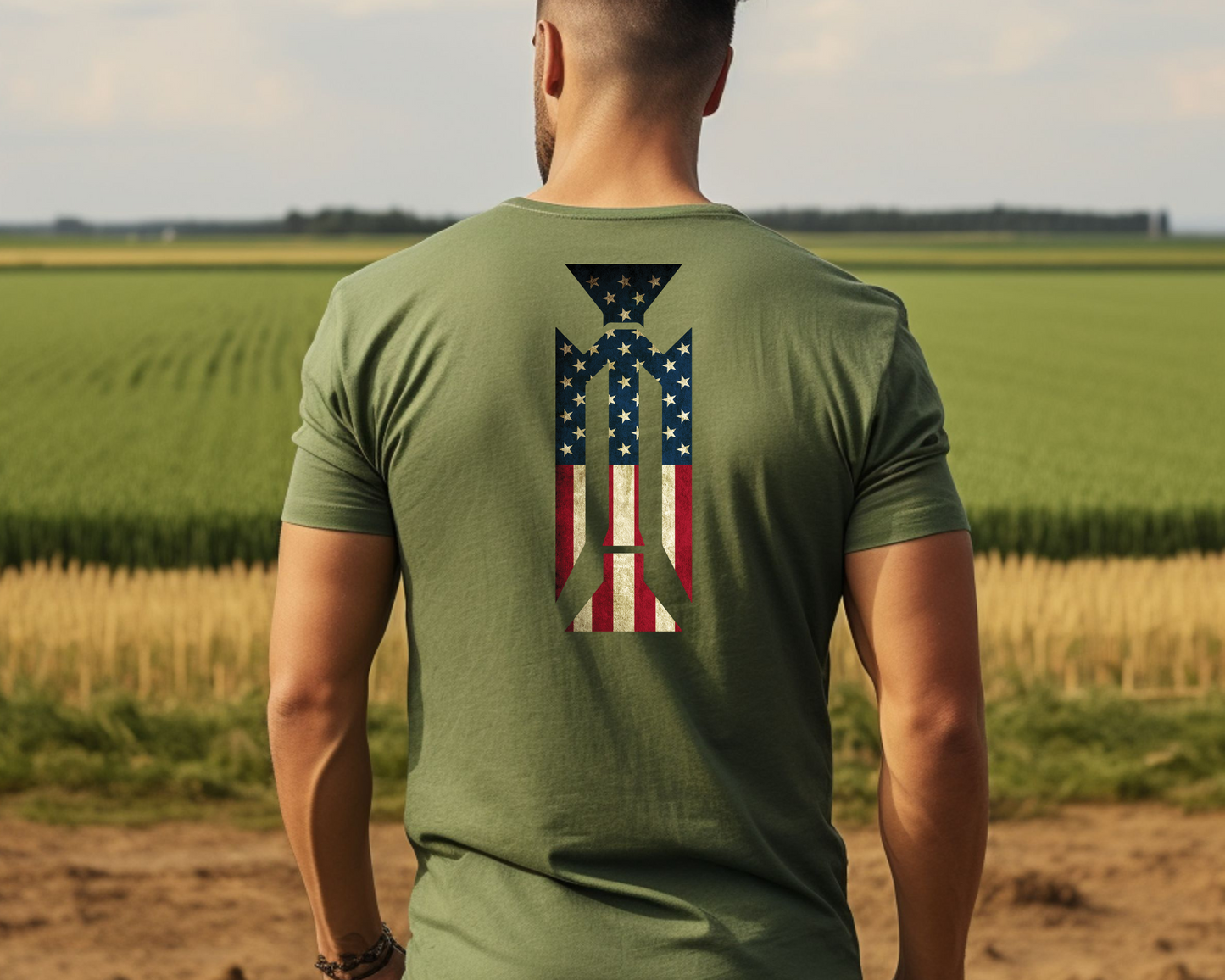 IM - American Flag - Tee