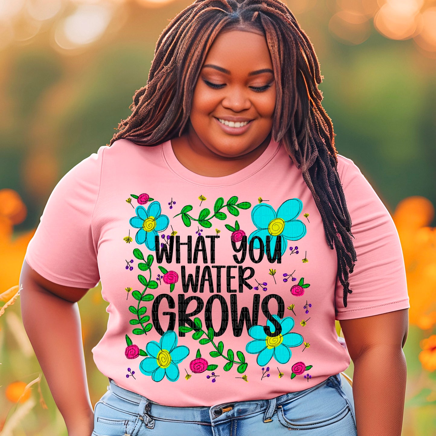 What You Water Grows - Tee