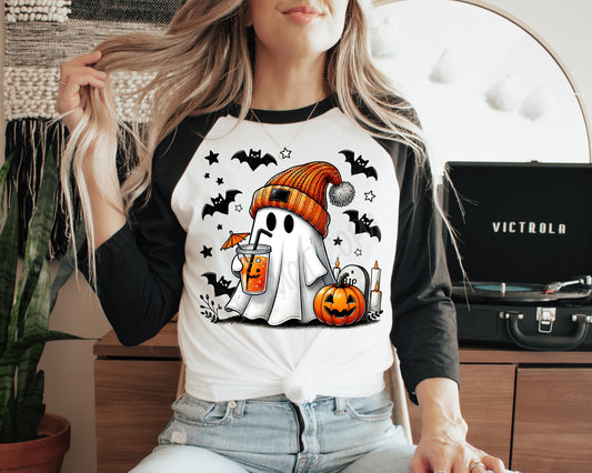 Ghost With Orange Hat - Tee