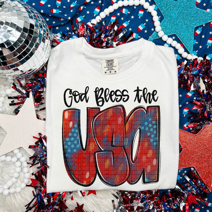 God Bless The USA - Tee