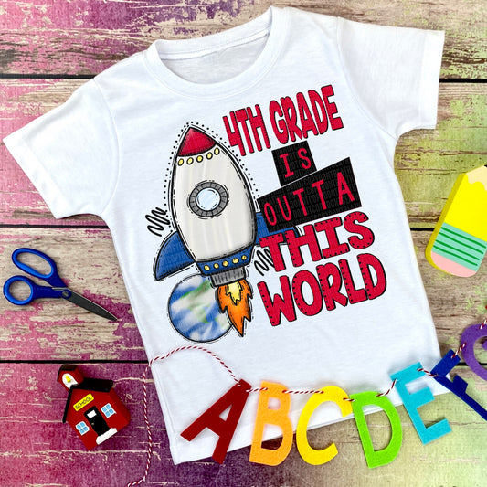 4th Grade - Rocket - Tee