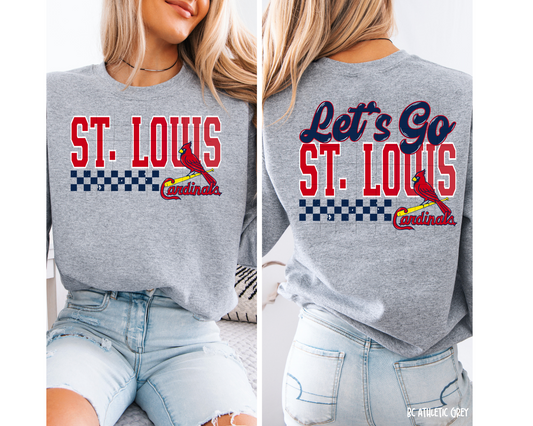 Let's Go St Louis Baseball - Tee