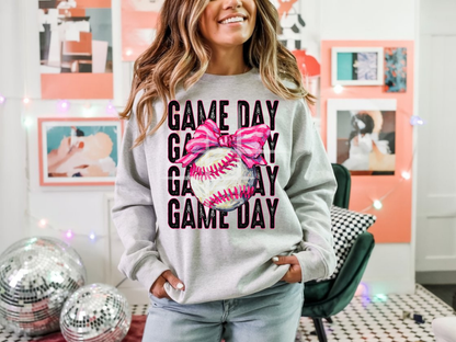 Baseball Retro : Game Day - Sweatshirt