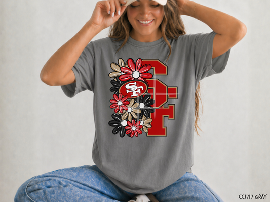 San Francisco Floral: Football Game Day - Tee