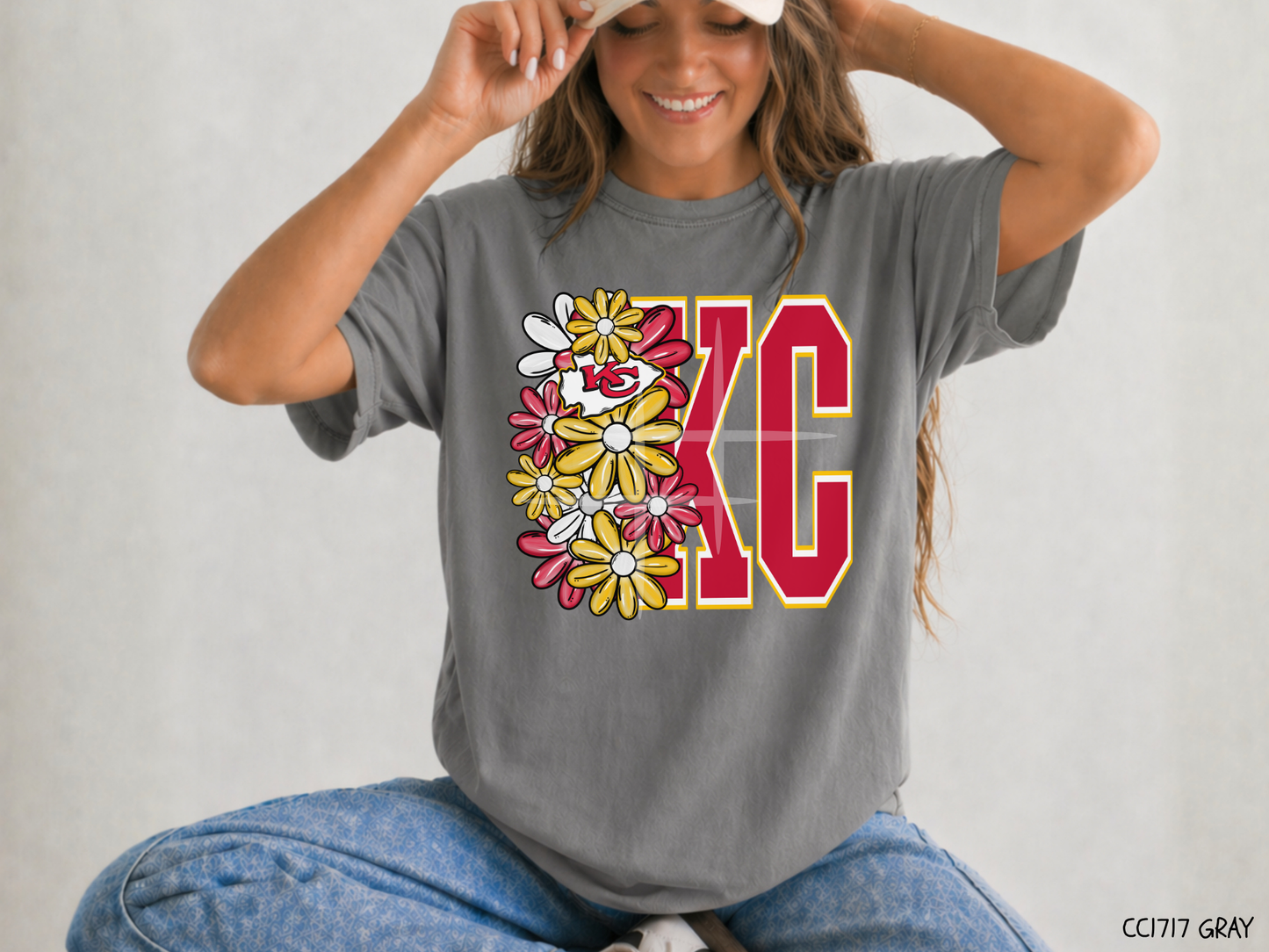 Kansas City Floral: Football Game Day - Tee
