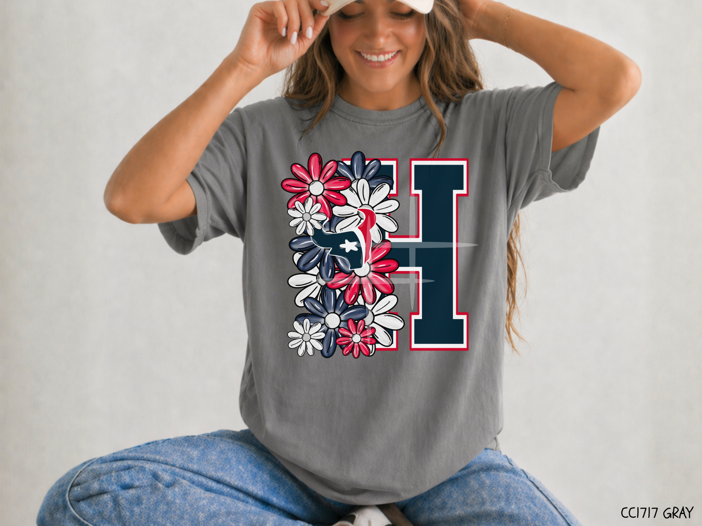Houston Floral: Football Game Day - Tee