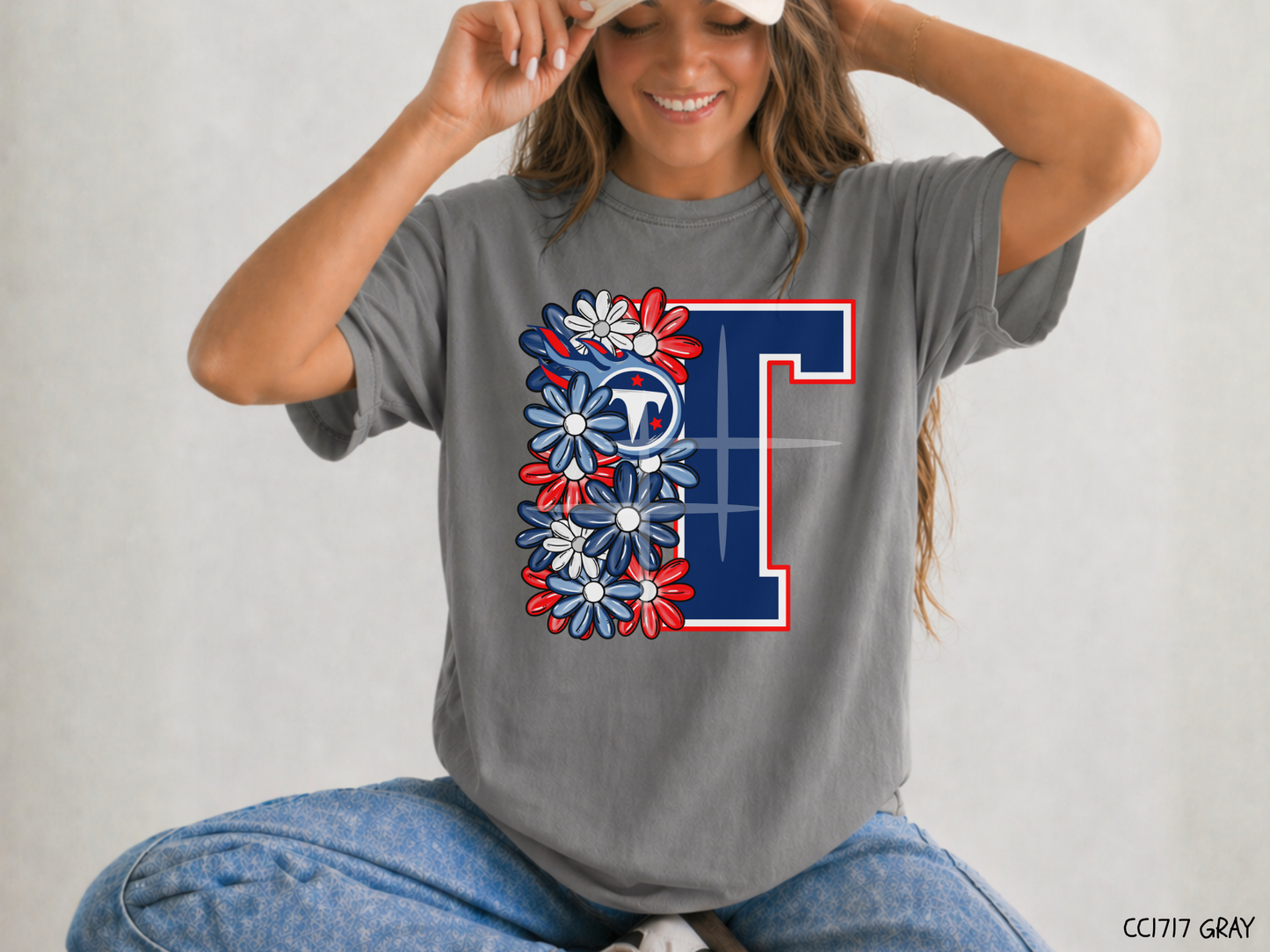 Tennessee Floral: Football Game Day - Tee