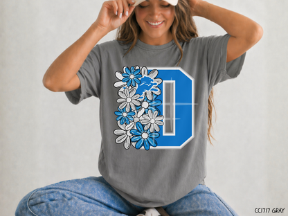 Detroit Floral: Football Game Day - Tee